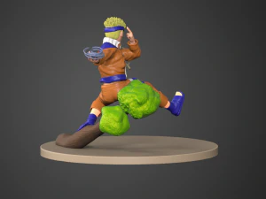 Naruto Uzumaki-Giovane Modello di stampa 3D