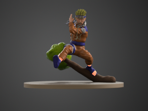 Naruto Uzumaki - Young 3Dプリントモデル