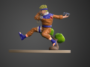 Naruto Uzumaki - Young 3Dプリントモデル