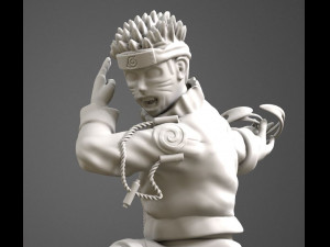 Naruto Uzumaki - Young 3Dプリントモデル