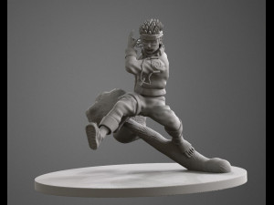 Naruto Uzumaki - Young 3Dプリントモデル