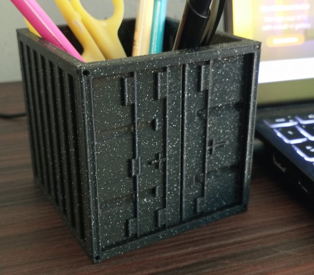 Sea container 3D Print Model .c4d .max .obj .3ds .fbx .stl .blend 