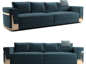 Sof&aacute; FENDI CASA RAY Modelo 3D