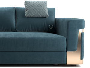 FENDI CASA RAY sofa Modello 3D
