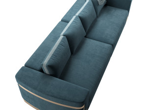 FENDI CASA RAY sofa Modello 3D
