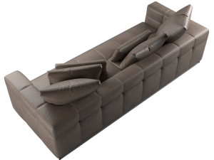 Blazer leather sofa 3D Model