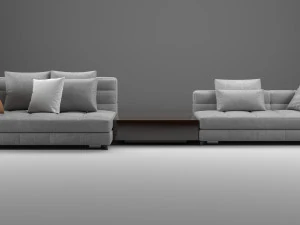 블레이저 패브릭 소파 3D 모델