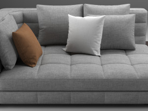 Blazer fabric sofa Modelo 3D