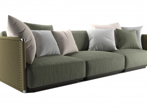 Flexform Eddy OUTDOOR sofa Modelo 3D