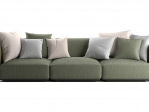 Flexform Eddy OUTDOOR sofa Modelo 3D