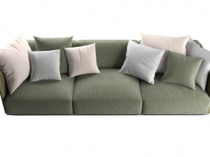 Flexform Eddy OUTDOOR sofa Modelo 3D