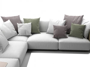 Flexform Eddy OUTDOOR II sofa 3D Model