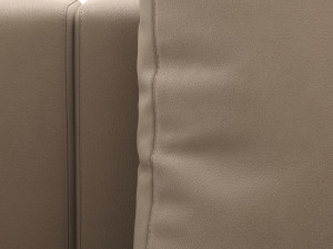 Connery Leather Sofa Model 3D