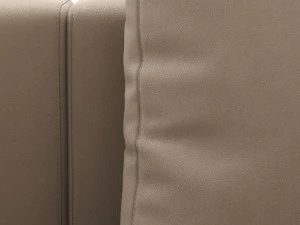 Connery Leather Sofa 3D Model