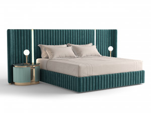 Visionnaire LEONARDO Bed Modelo 3D