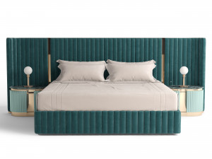 Visionnaire LEONARDO Bed Modelo 3D