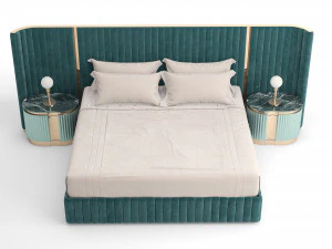 Visionnaire LEONARDO Bed 3D Model