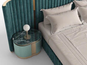 Visionnaire LEONARDO Bed 3D Model