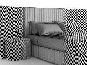 Visionnaire LEONARDO Bed 3D Model