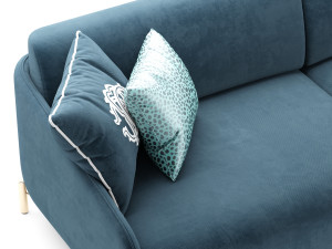 ROBERTO CAVALLI CLIFTON SOFA 2 SEATER 3D Modell