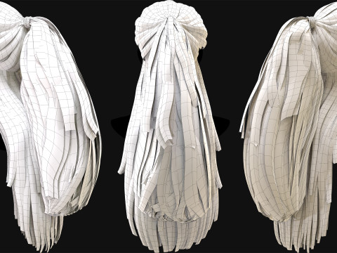 Realtime Haircard Vol 1 - No1 Modelo 3D