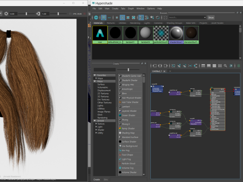 Realtime Haircard No 1 3D Model