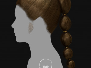 Realtime Haircard Vol 2 - No3 3D 模型