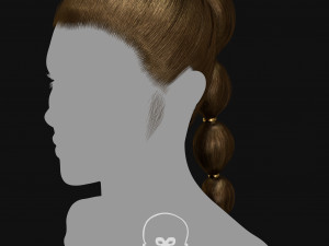 Realtime Haircard Vol 2 - No3 3D 模型