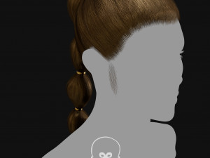 Realtime Haircard Vol 2 - No3 3D 模型