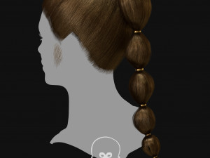 Realtime Haircard Vol 2 - No3 3D 模型