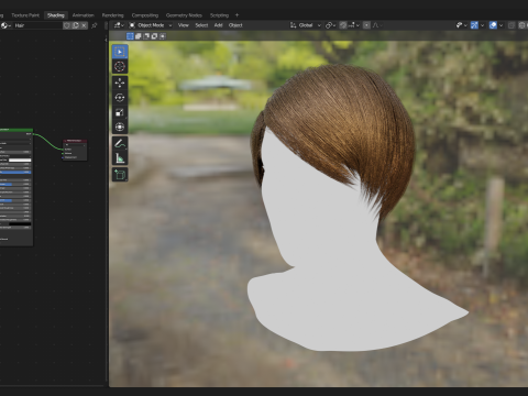 Realtime Haircard Vol 2 - No2 Modelo 3D