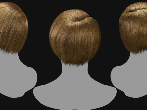 Realtime Haircard Vol 2 - No2 Modelo 3D