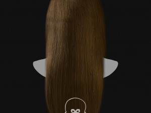Realtime Haircard Vol 2 - No1 3D Model