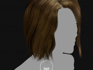 Realtime Haircard Vol 2 - No5 Modelo 3D