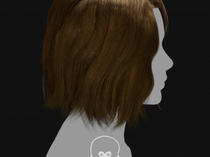 Realtime Haircard Vol 2 - No5 Modelo 3D