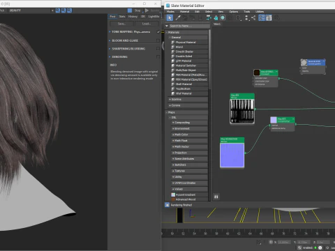 Realtime Haircard No10 3D Model