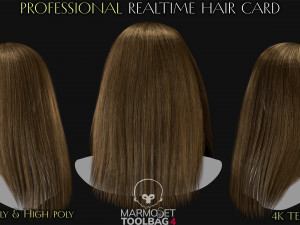Realtime Haircard Vol 1 - No2 Modelo 3D