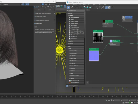 Tarjeta de pelo en tiempo real No3 Modelo 3D