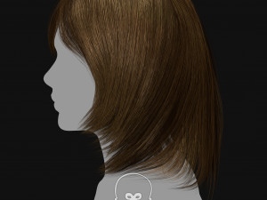 Realtime Haircard Vol 1 - No3 Modelo 3D