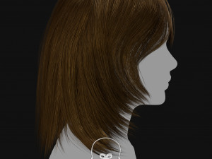 Realtime Haircard Vol 1 - No3 Modelo 3D