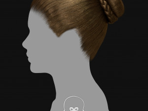 Realtime Haircard Vol 1 - No5 Modèle 3D