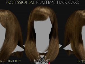 Realtime Haircard Vol 1 - No4 Modelo 3D