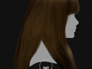 Realtime Haircard Vol 1 - No4 Modelo 3D