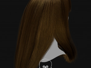 Realtime Haircard Vol 1 - No4 Modelo 3D