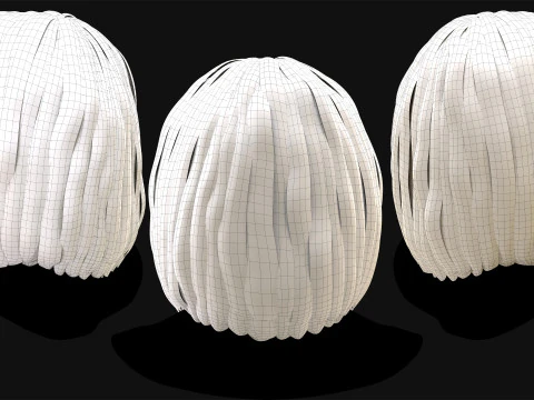 Realtime Haircard No12 3D Model