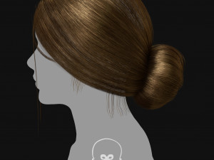 Realtime Haircard Vol 3 - No3 3D Model