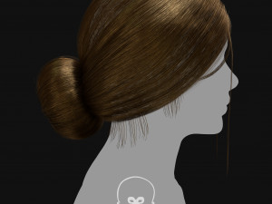 Realtime Haircard Vol 3 - No3 3D Model