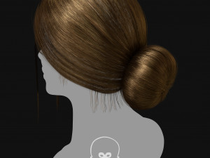 Realtime Haircard Vol 3 - No3 3D Model