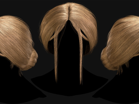 Realtime Haircard No13 3Dモデル