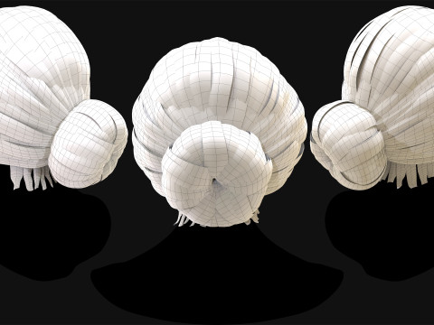 Realtime Haircard No13 3Dモデル